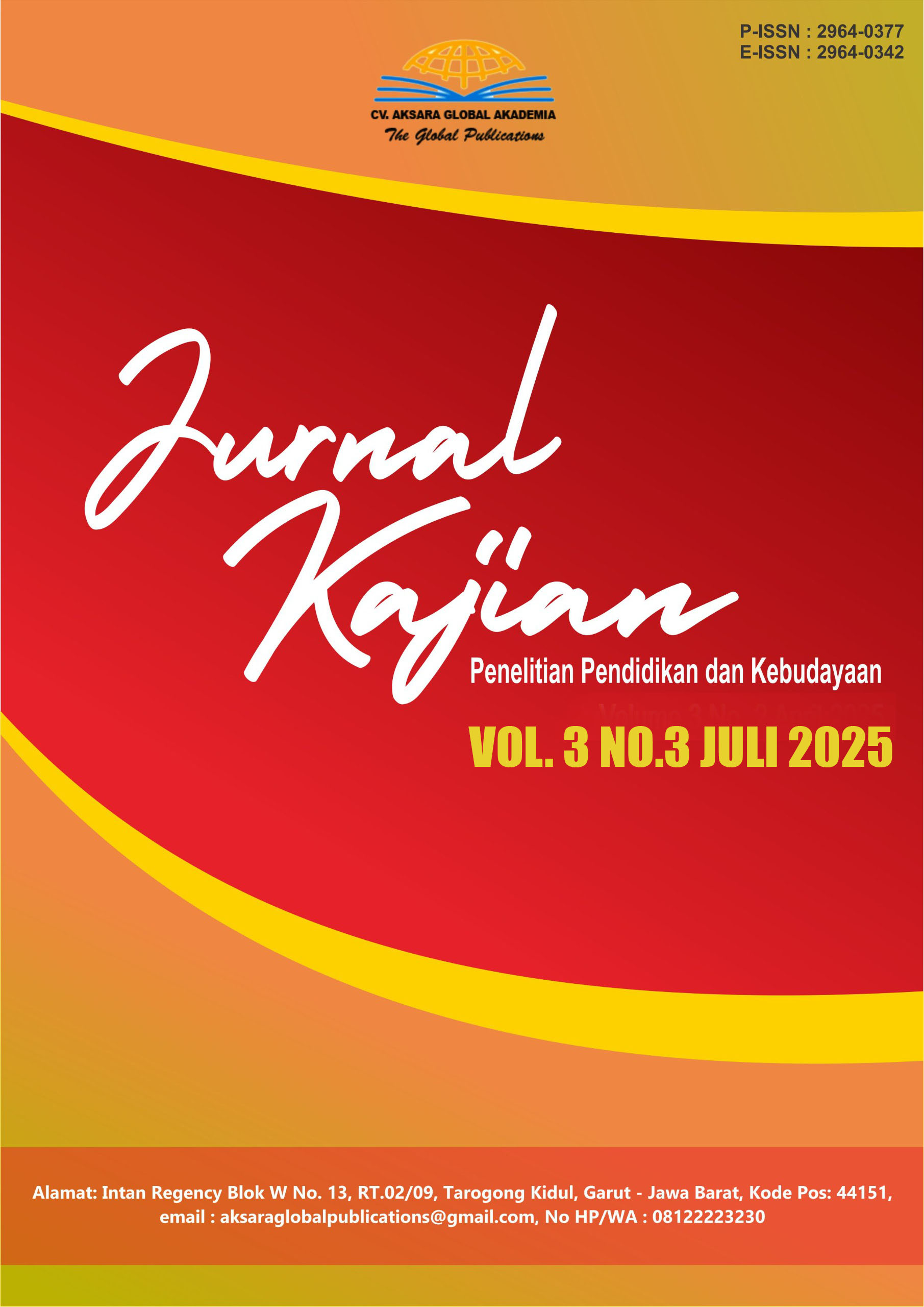 Jurnal Kajian Penelitian Pendidikan dan Kebudayaan