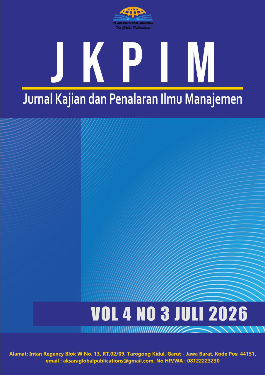 Jurnal Kajian dan Penalaran Ilmu Manajemen