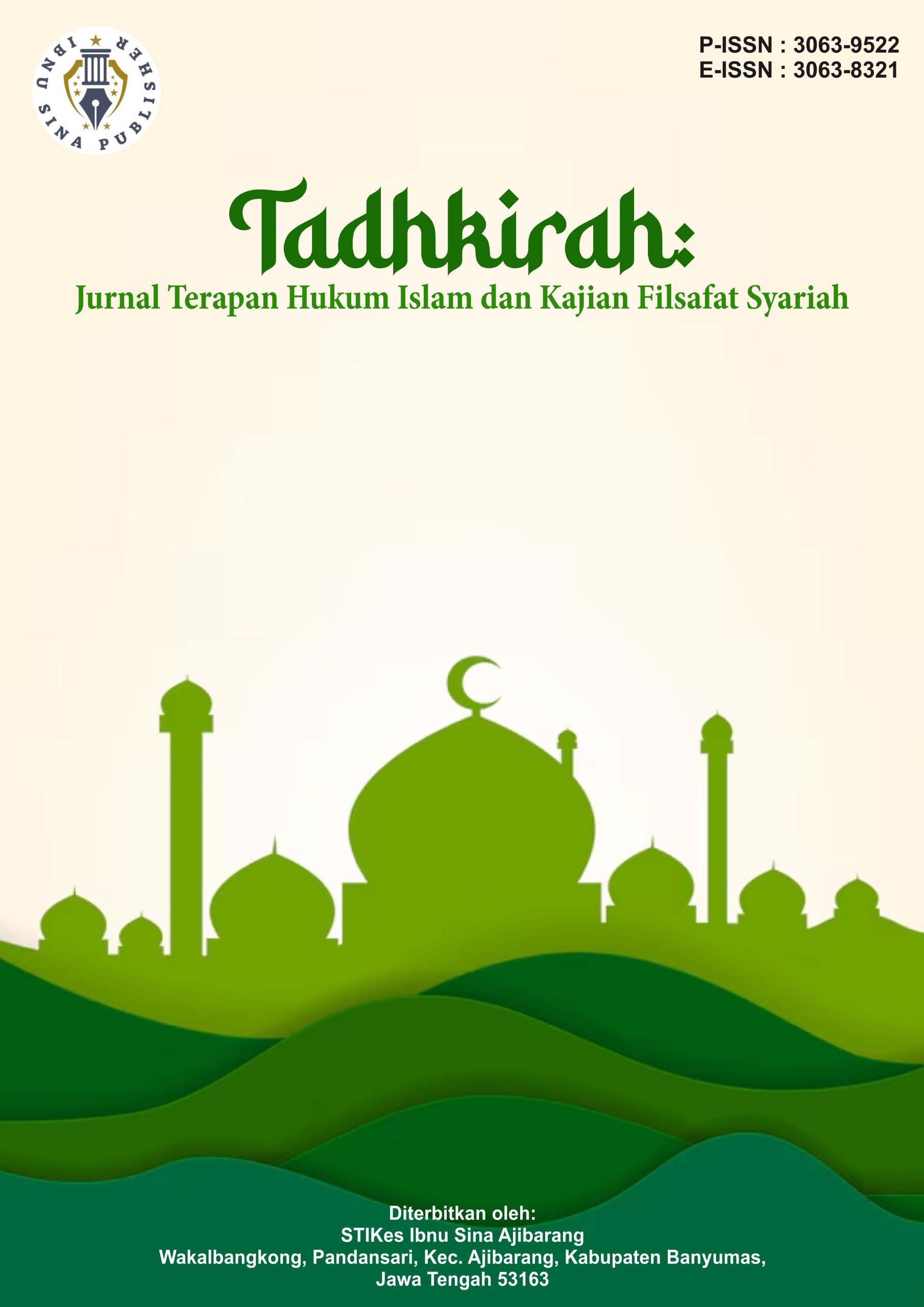 TADHKIRAH: Jurnal Terapan Hukum Islam dan Kajian Filsafat Syariah