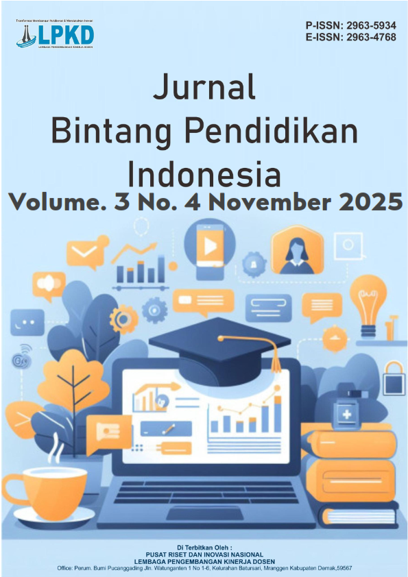 Jurnal Bintang Pendidikan Indonesia
