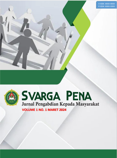 Svarga Pena : Jurnal Pengabdian Kepada Masyarakat