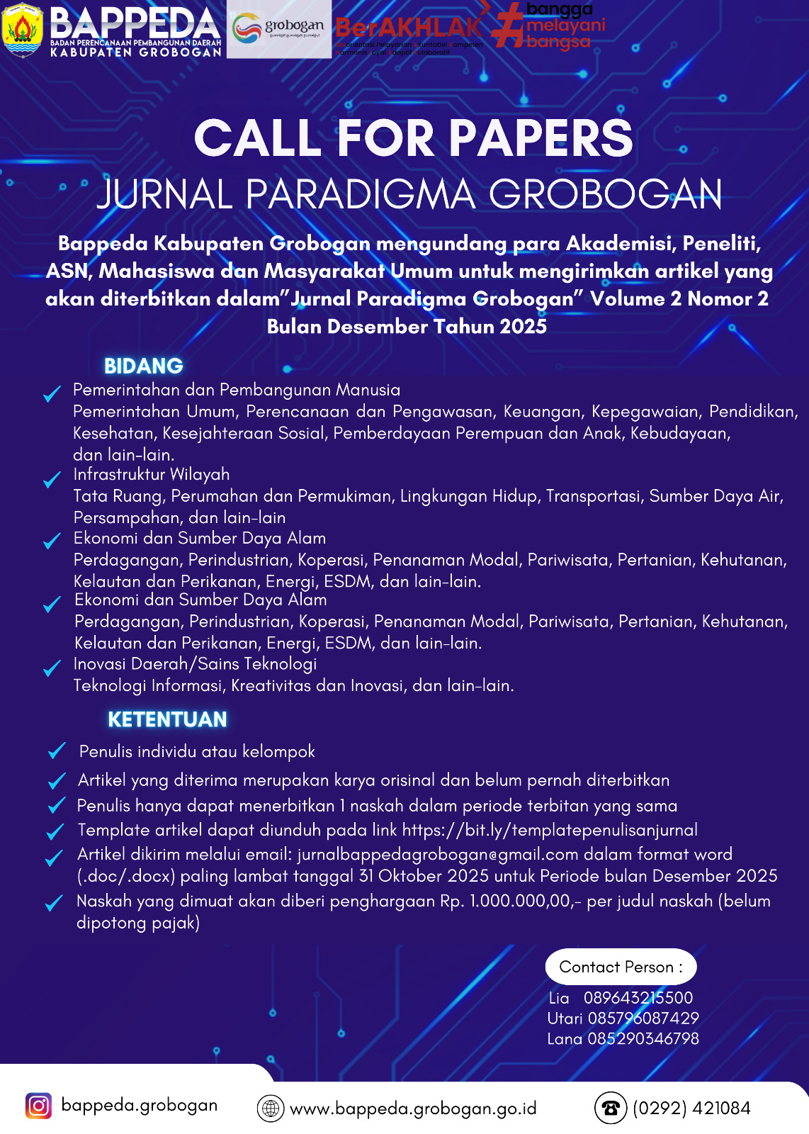 Jurnal Paradigma Grobogan
