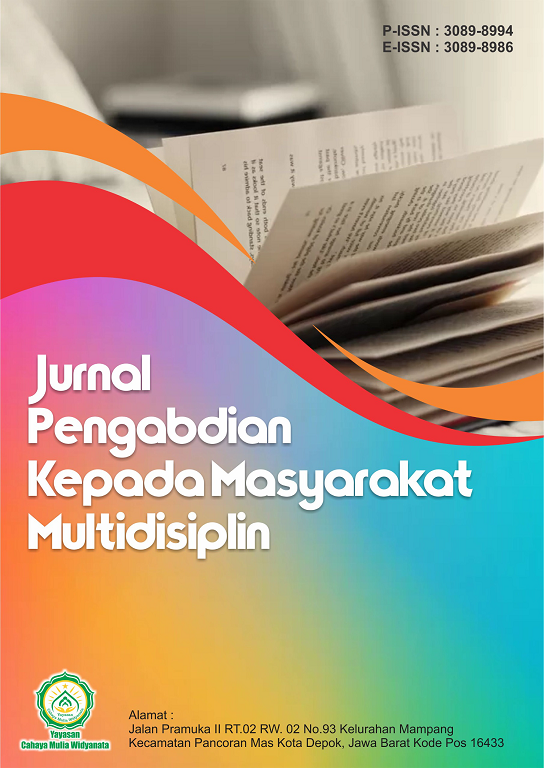 Jurnal Pengabdian Kepada Masyarakat Multidisiplin